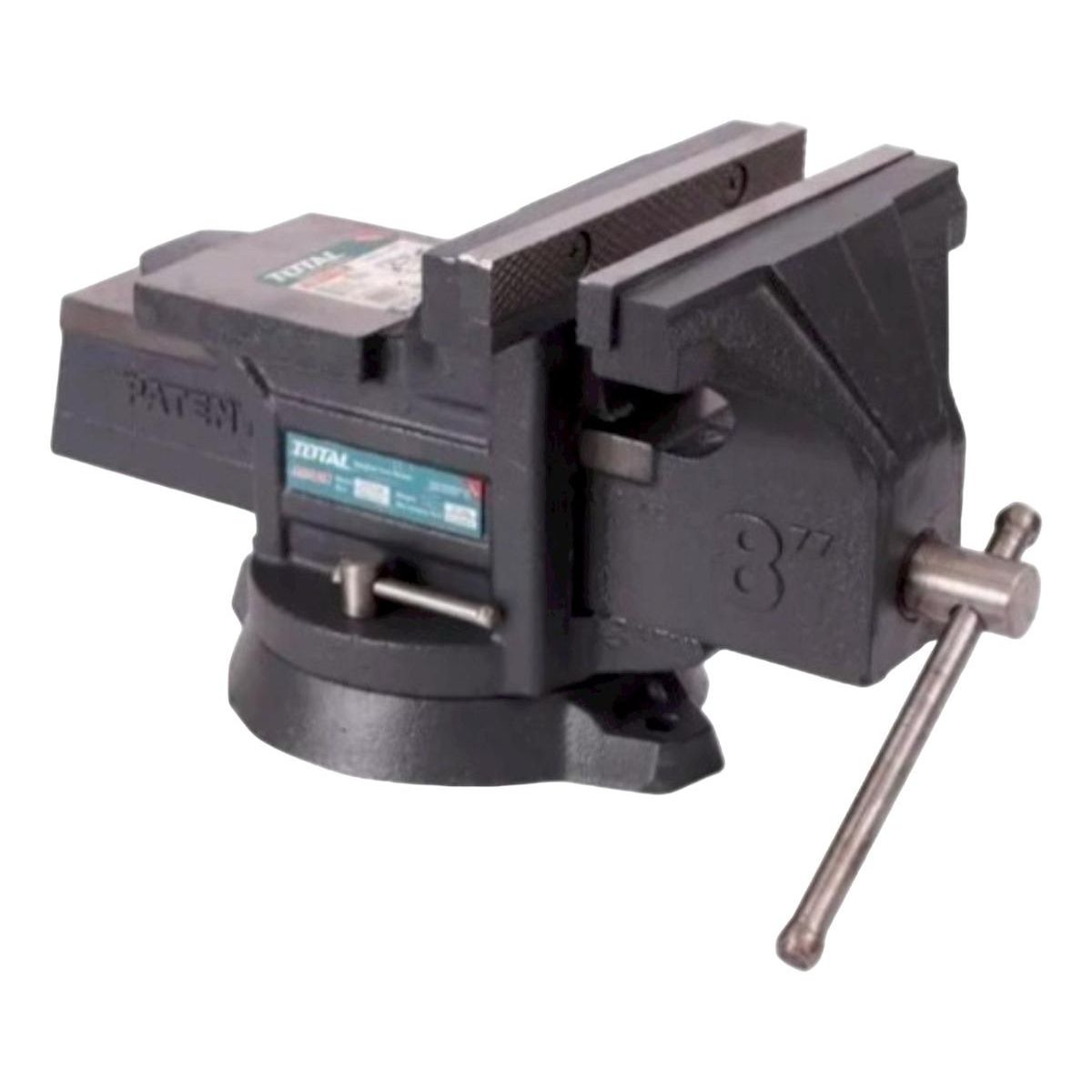 GENERICO - Tornillo Mecánico de Banco 8 Pulgadas con Base Fija