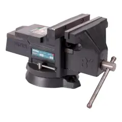 GENERICO - Tornillo Mecánico de Banco 8 Pulgadas con Base Fija