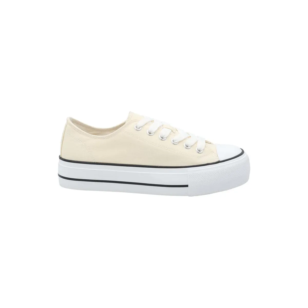 AZALEIA - Zapatilla Mujer Sami Beige AZALEIA