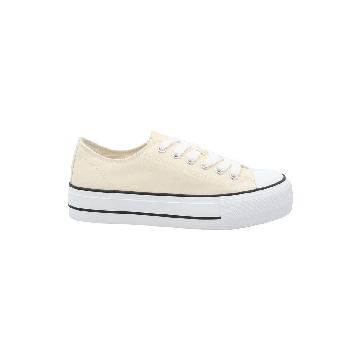 AZALEIA - Zapatilla Mujer Sami Beige AZALEIA