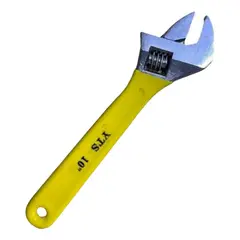 GENERICO - Llave Francesa 10 con Mango Antideslizante y Ergonómico