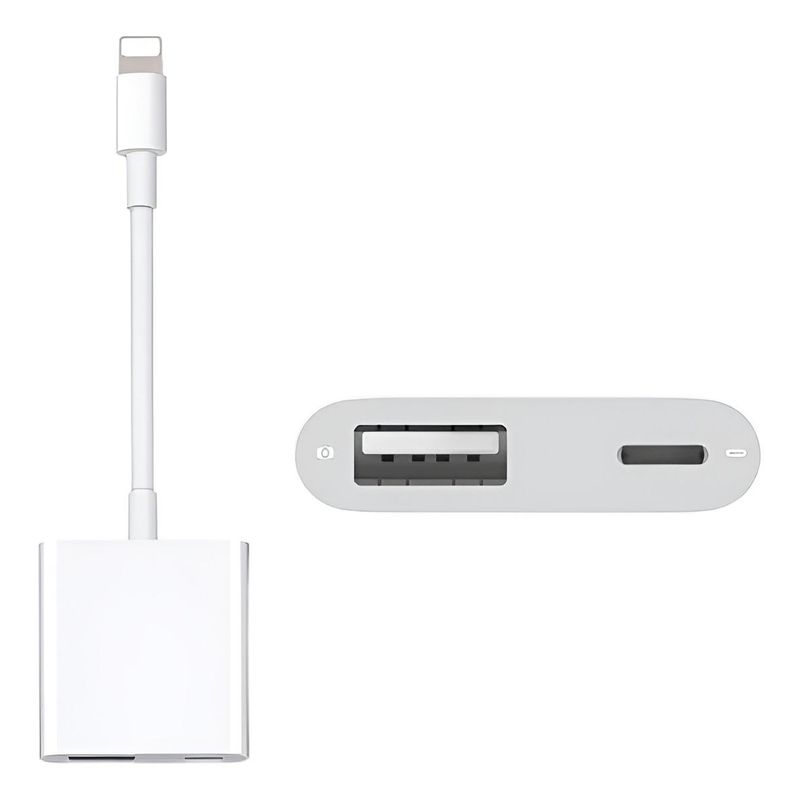 GENERICO - Adaptador Lightning a USB 30 para transferencias rápidas