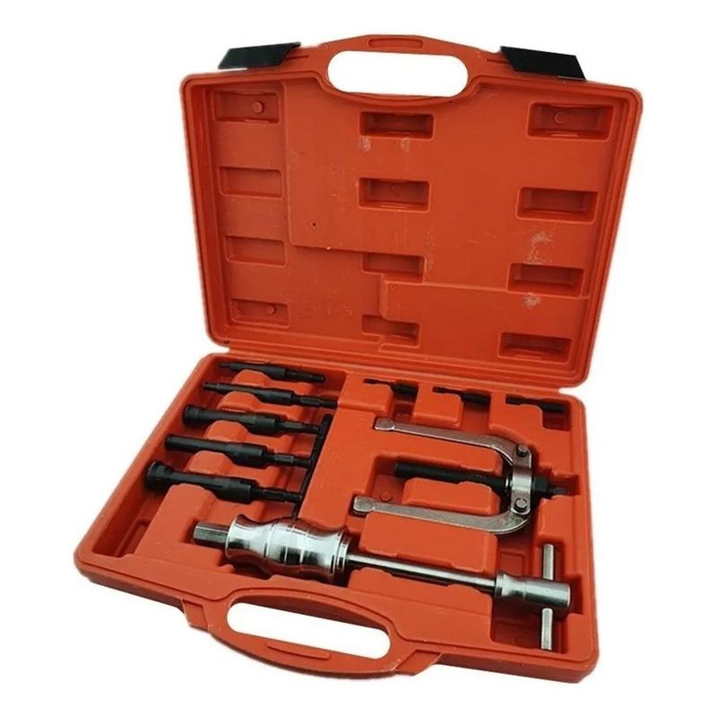GENERICO - Extractor de Rodamientos Internos 11 Piezas y Adaptadores