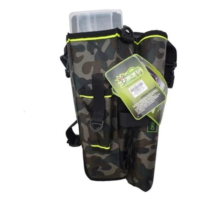 GENERICO - Bolso Impermeable de Pesca con Completo Almacenamiento