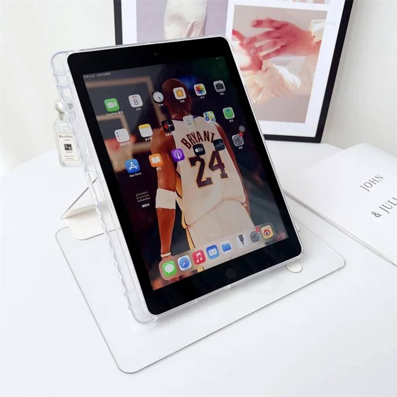 GENERICO - Funda Acrílica 360° Transparente para iPad 102 Resistente