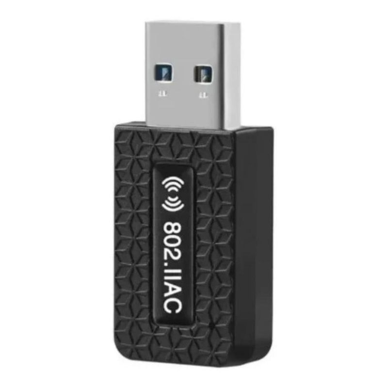 GENERICO - Antena Wifi USB Doble Banda 1300 Mbps para Conexiones Rápidas