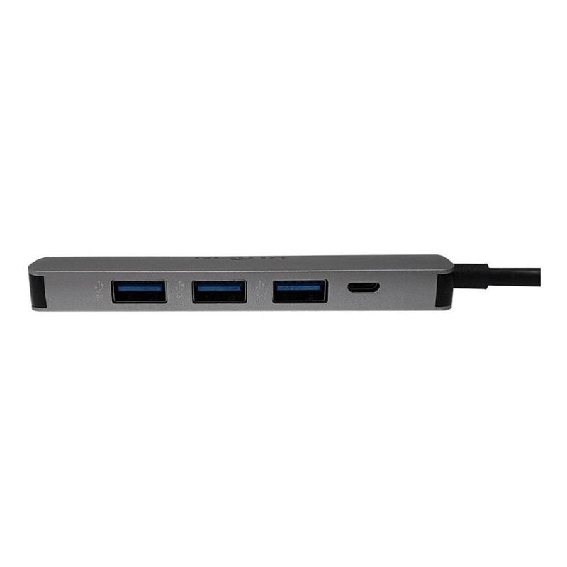 GENERICO - Hub USB Tipo C con 4 Puertos para Conexión Rápida 5Gbps