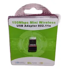 GENERICO - Adaptador USB Wifi 24 GHz 150 Mbps compatible con múltiples SO