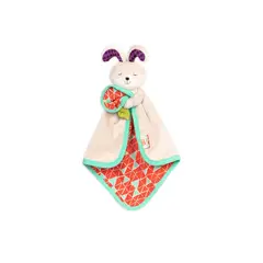 BATTAT - Tuto De Apego Conejo Blanco Mantita Infantil