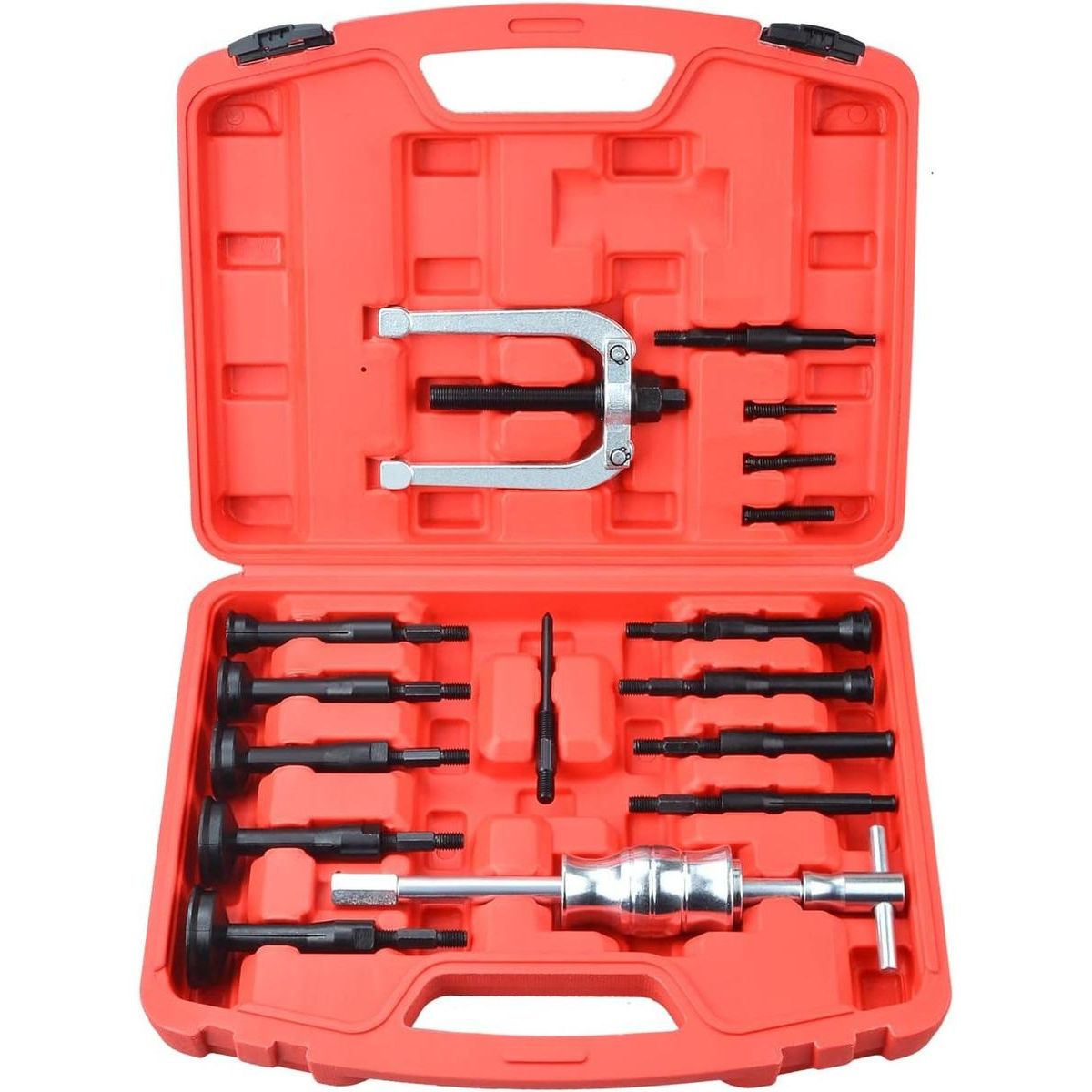 GENERICO - Juego de Extractores Internos para Rodamientos - 16 Piezas