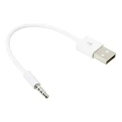 GENERICO - Cable USB Universal para Carga de iPod Shuffle 3 a 6 Gen