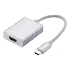 GENERICO - Adaptador USB Tipo C a HDMI para Conexión de Pantallas