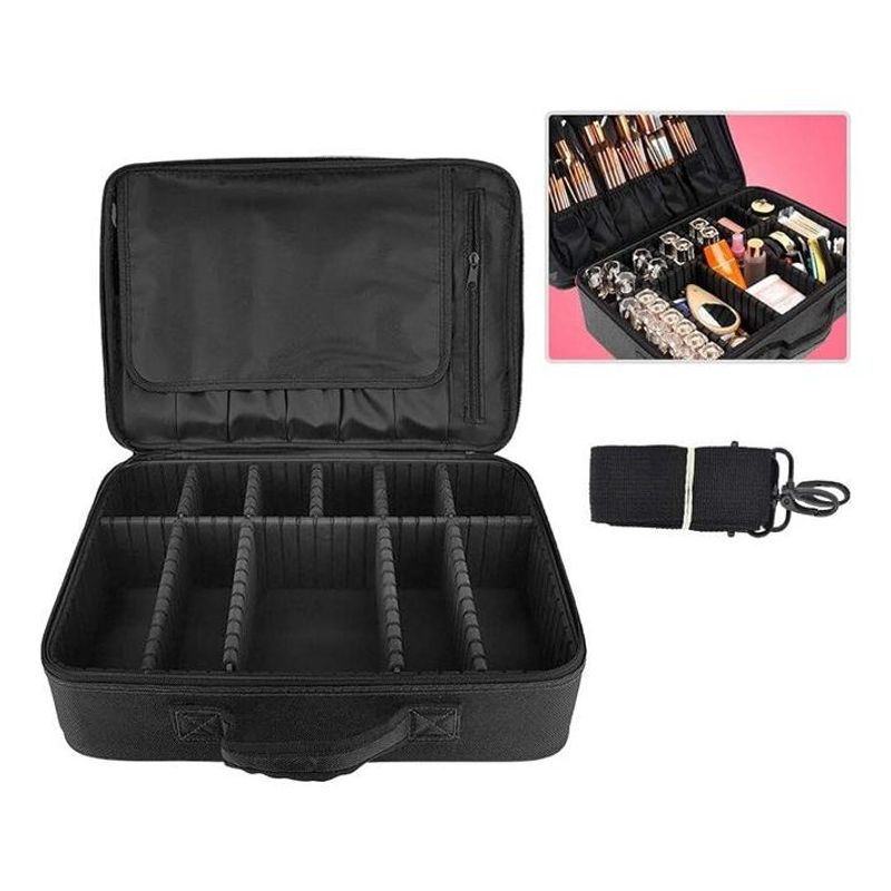 GENERICO - Maleta Organizadora de Maquillaje Compacta y Práctica