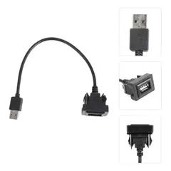 GENERICO - Adaptador USB 20 para Consola de Toyota Fácil Instalación
