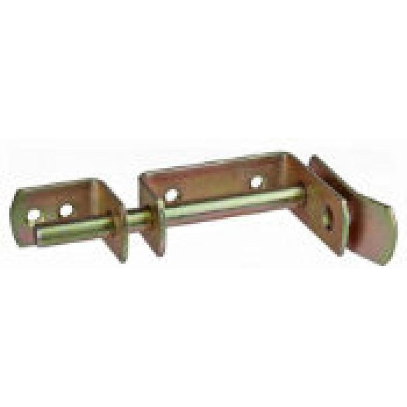 GENERICO - Picaporte Recto Zincado para Puertas de Fácil Instalación