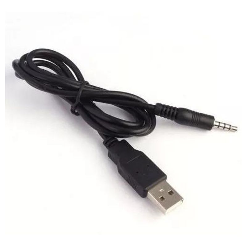 GENERICO - Adaptador Auxiliar USB a 35mm - Conexión de Audio 50 cm