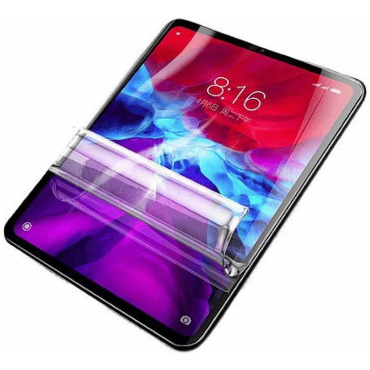 GENERICO - Carcasa Transparente y Laminado Hidrogel para iPad Pro 129