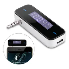 GENERICO - Transmisor FM Inalámbrico Universal con Manos Libres y USB