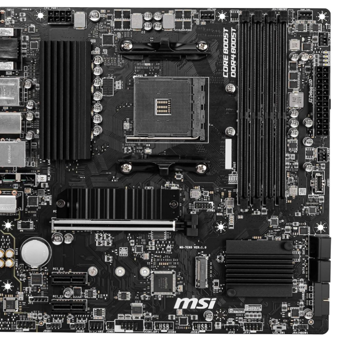MSI - M/B AM4 (AMD) - MSI B550M PRO-VDH WIFI - 4x DDR4 - Micro ATX