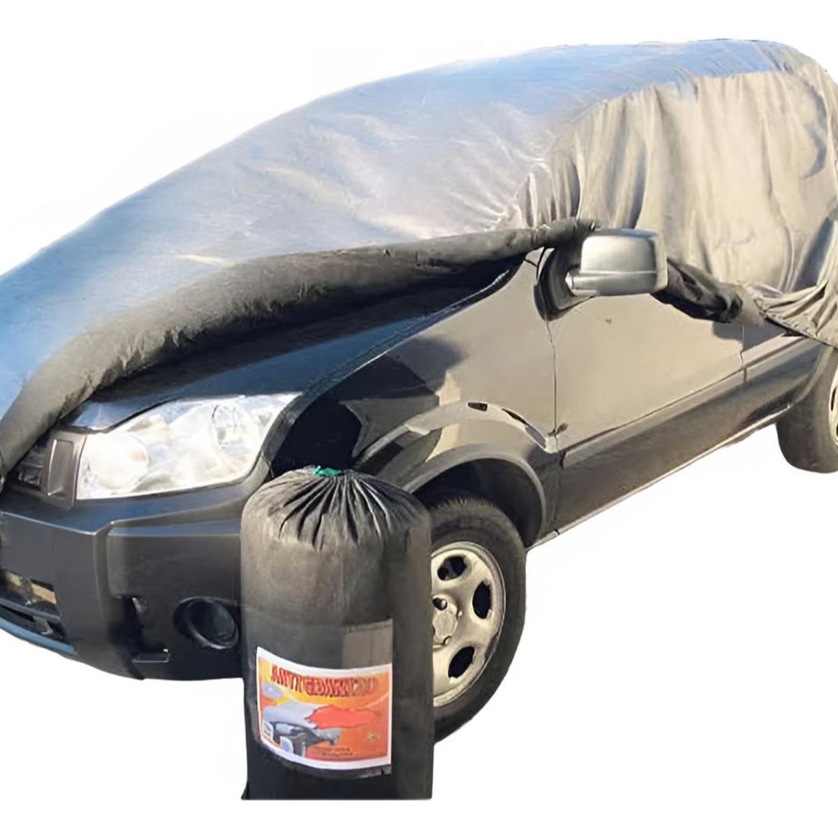 GENERICO - Funda Acolchada Impermeable para Auto Talla Grande UV