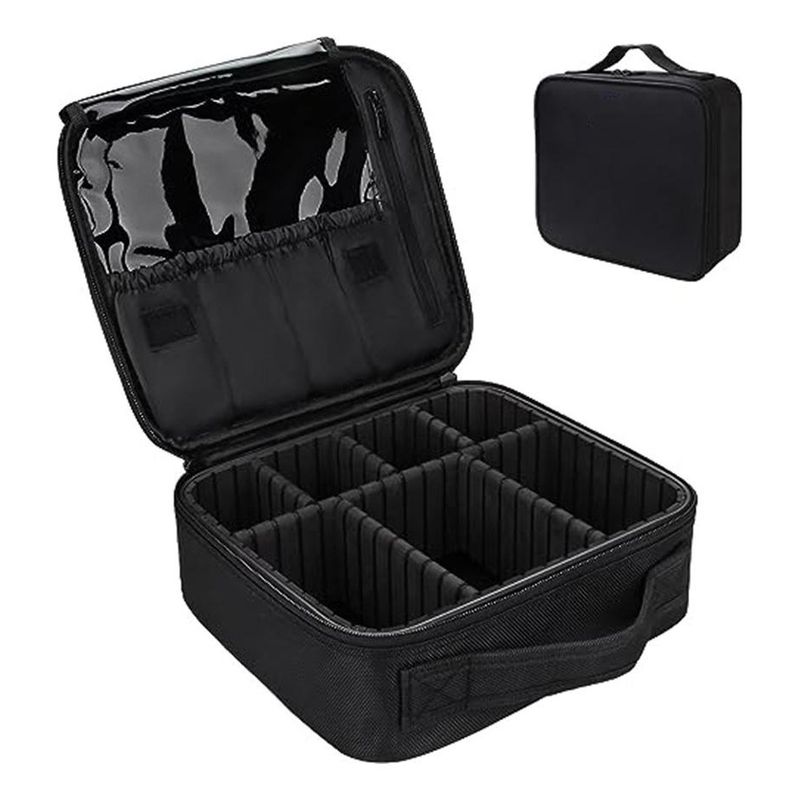 GENERICO - Estuche Organizador de Maquillaje Portátil y Multifuncional