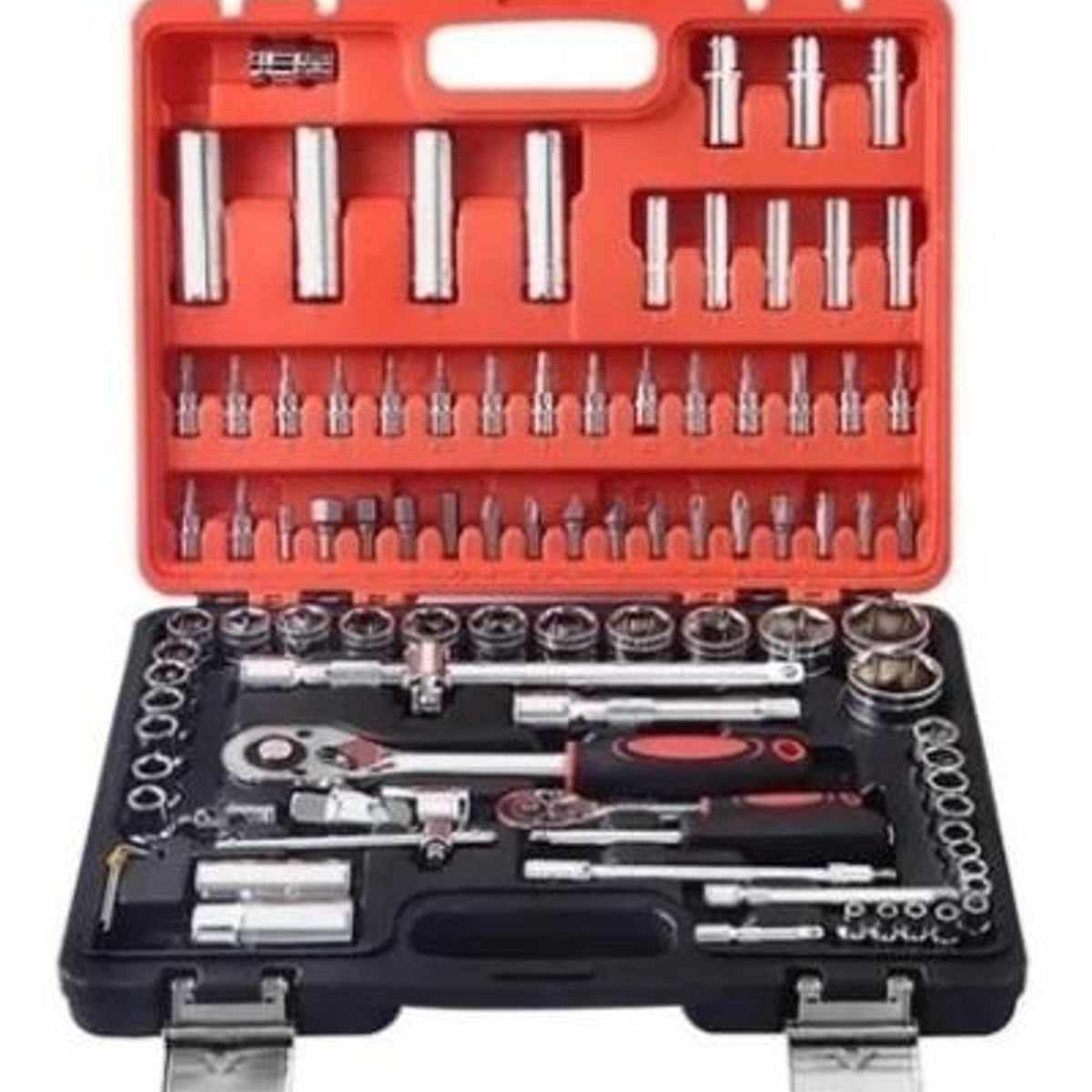 GENERICO - Juego Completo de Herramientas con 94 Dados y Extensiones