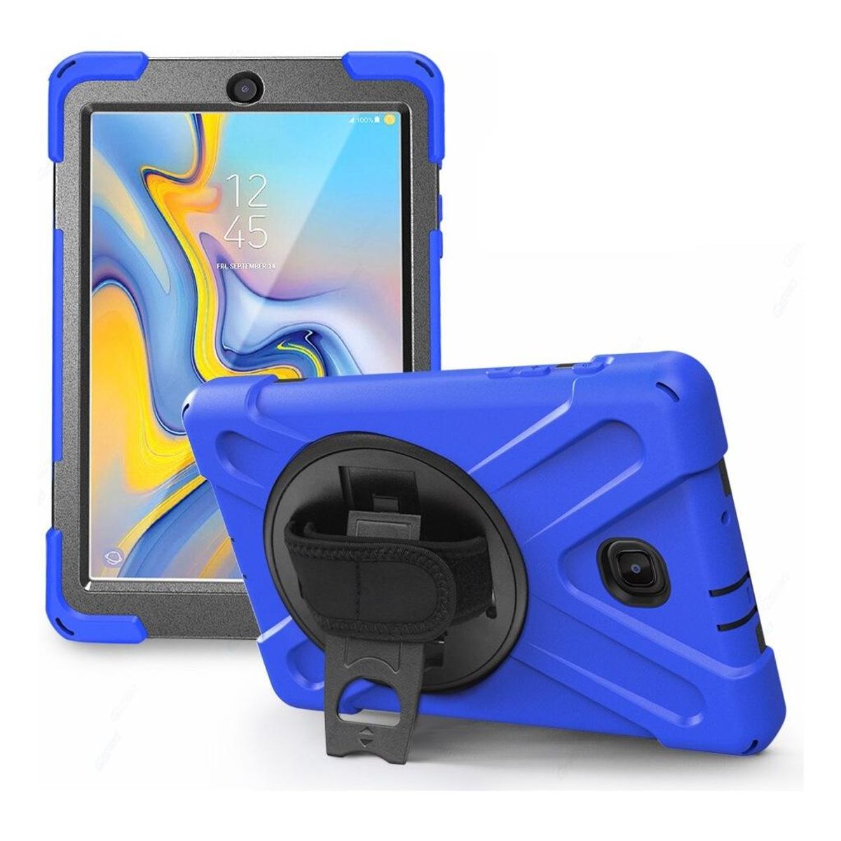 GENERICO - Funda Antishock Giratoria 360 con Soporte para Tablet 63