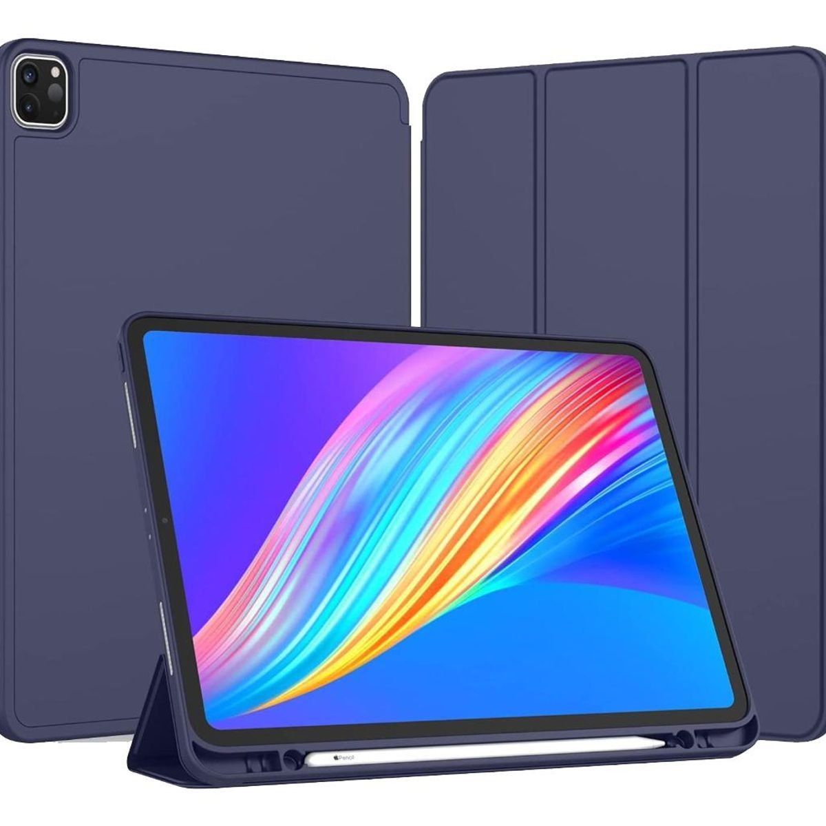 GENERICO - Funda Smart Cover con Soporte y Protección para iPad Pro 13