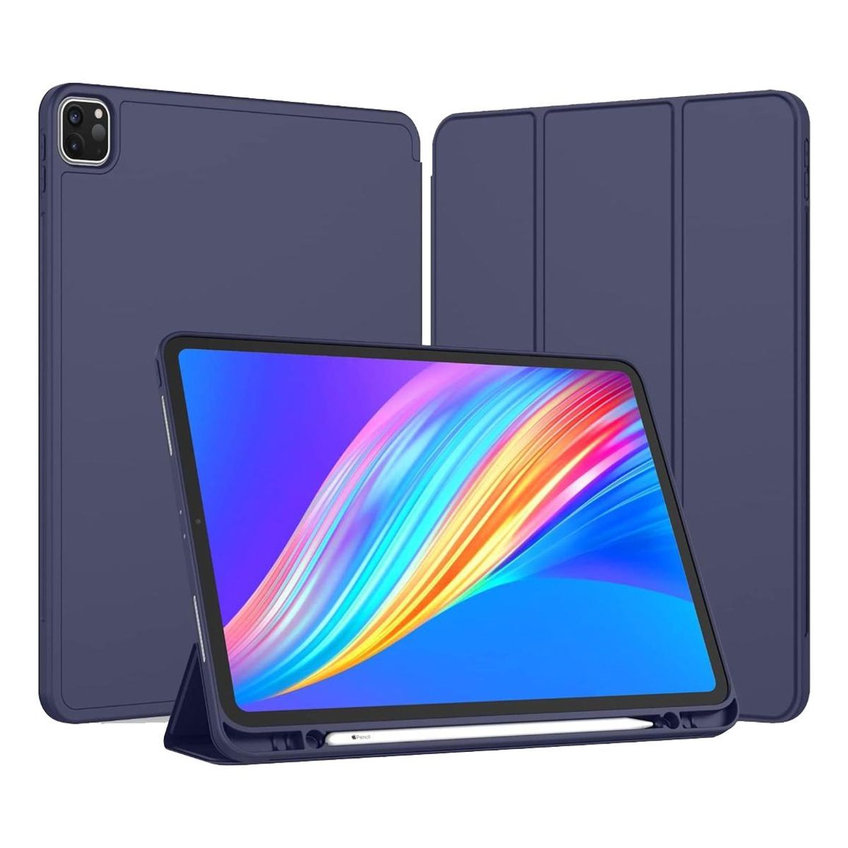 GENERICO - Funda Smart Cover con Soporte y Protección para iPad Pro 13