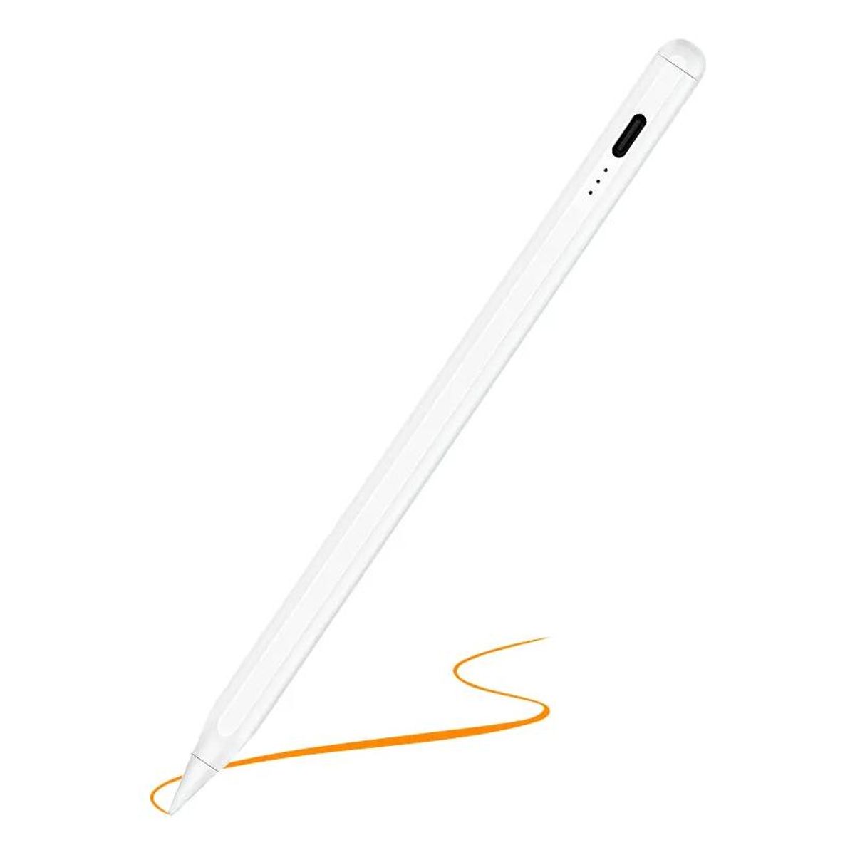 GENERICO - Lápiz Capacitivo Universal con Punta Intercambiable y Carga Rápida