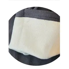 MPROPIA - Pantalón Mujer Calza Gruesa Fleece Acanalado Interior Frisado 2038