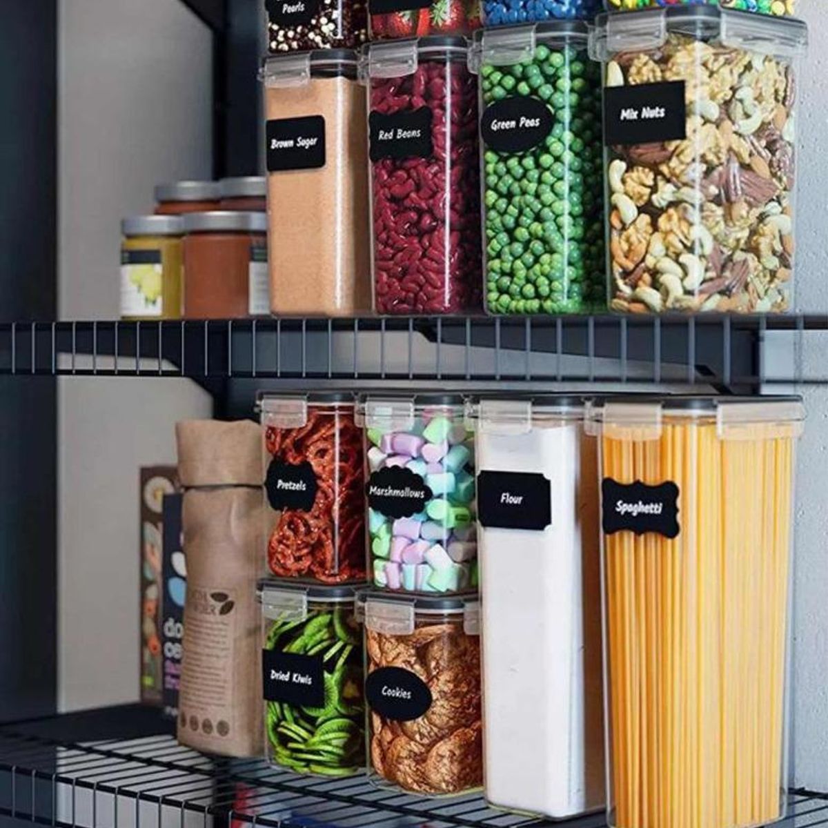 GENERICO - Contenedores Herméticos para Alimentos - Set de 5 Piezas