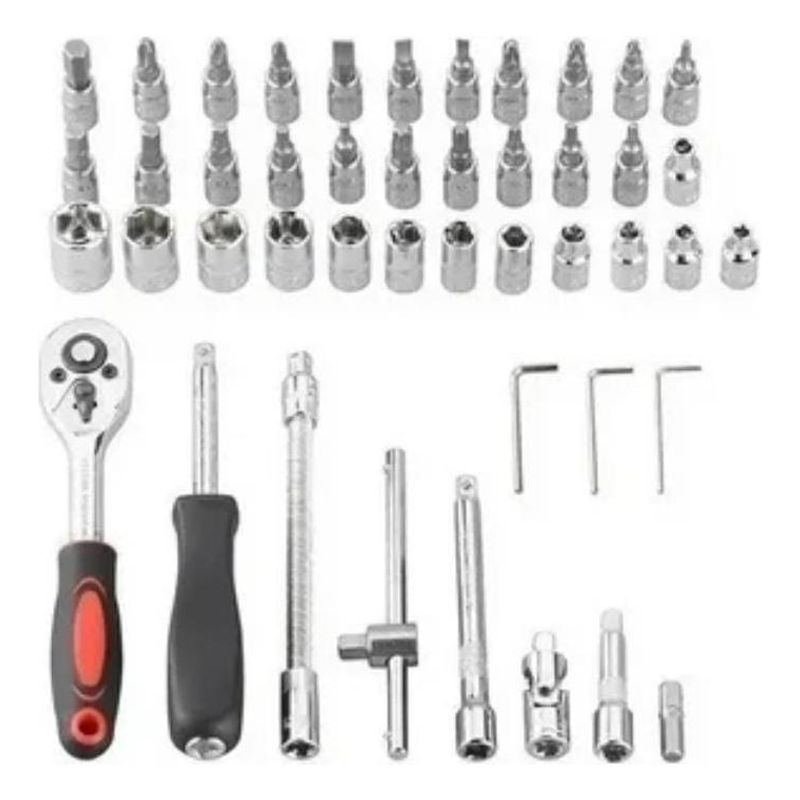 GENERICO - Set de Herramientas de Mano 37 Piezas para Automóviles