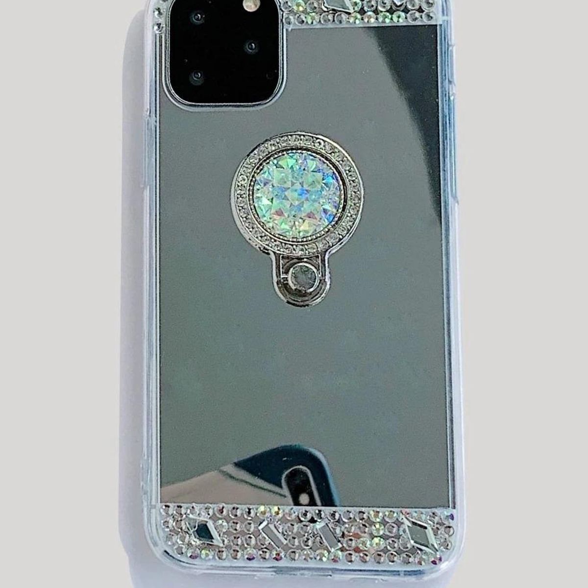 GENERICO - Funda Espejo Brillante para iPhone 14 Pro en Silicona