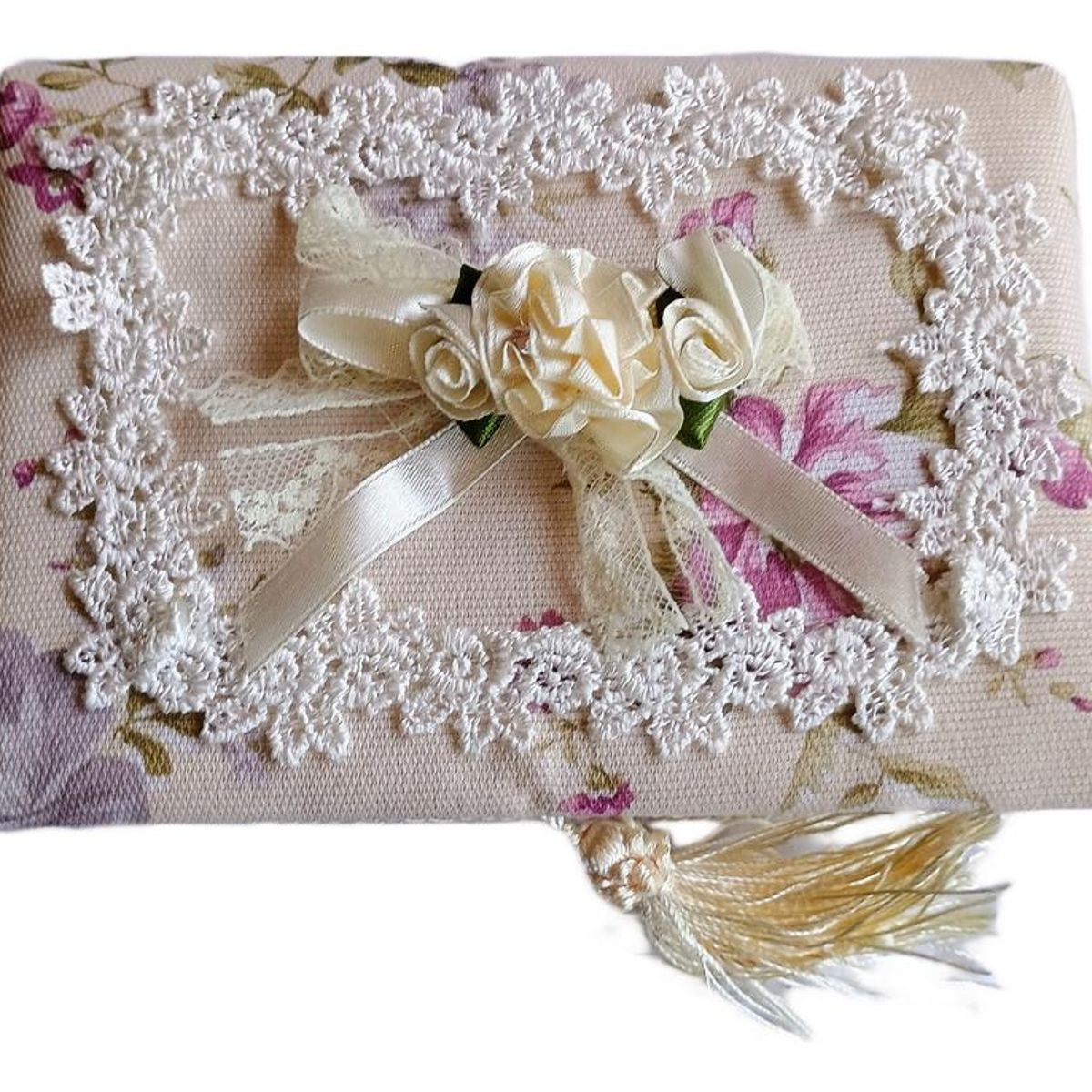 GENERICO - Joyero Vintage con Espejo y Capacidad para 16 Joyas