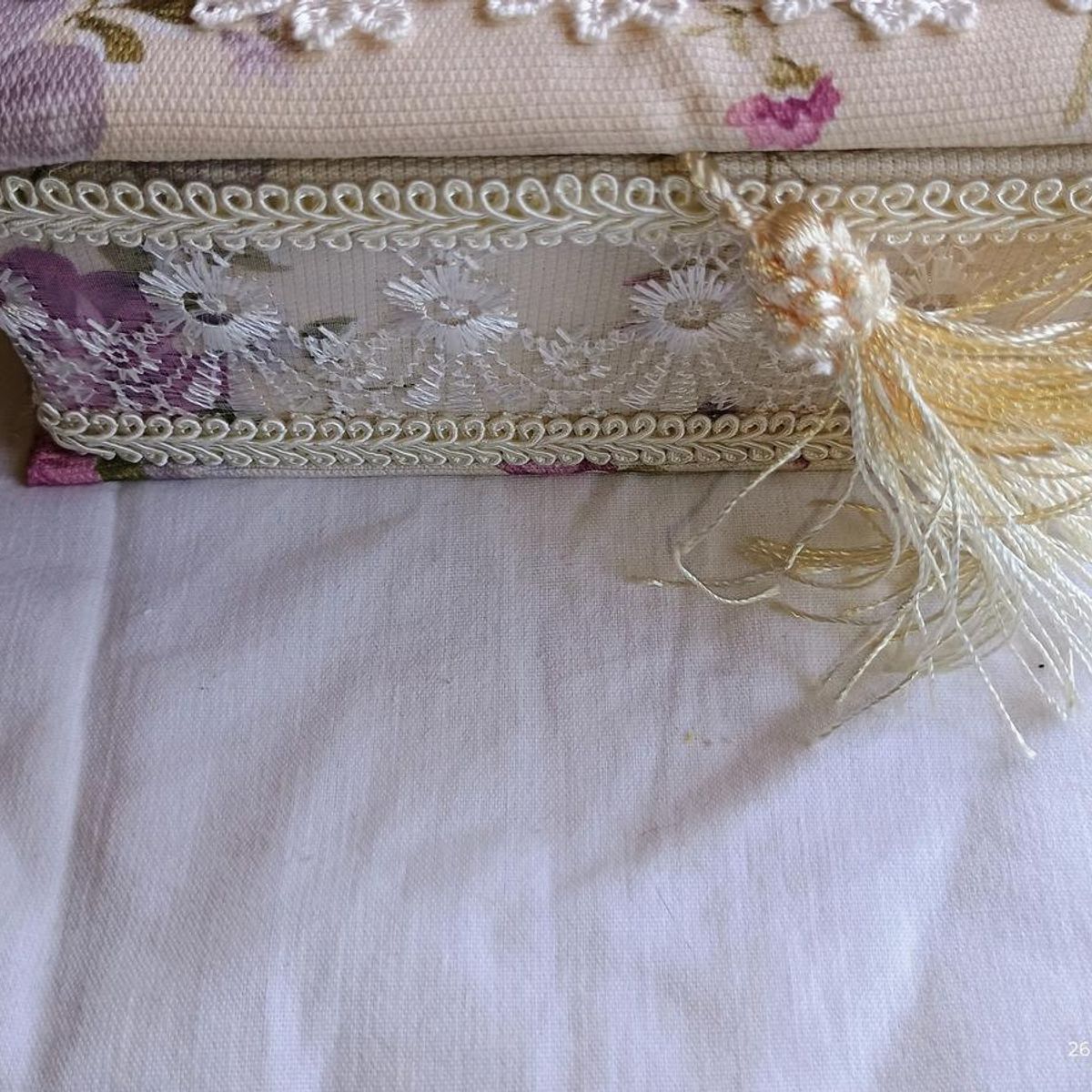 GENERICO - Joyero Vintage con Espejo y Capacidad para 16 Joyas