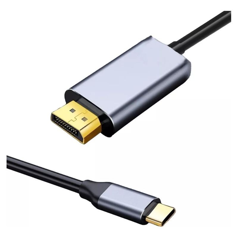 GENERICO - Cable USB Tipo C a DisplayPort 4K UHD 60Hz 18m Adaptable