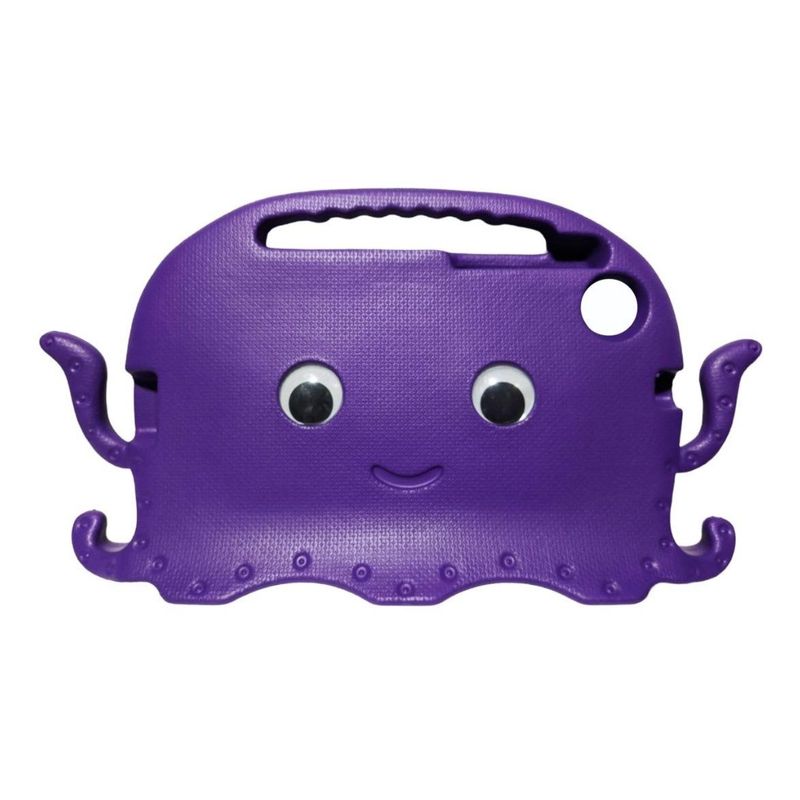 GENERICO - Funda Antigolpes de Goma para Tablet con Diseño de Pulpo