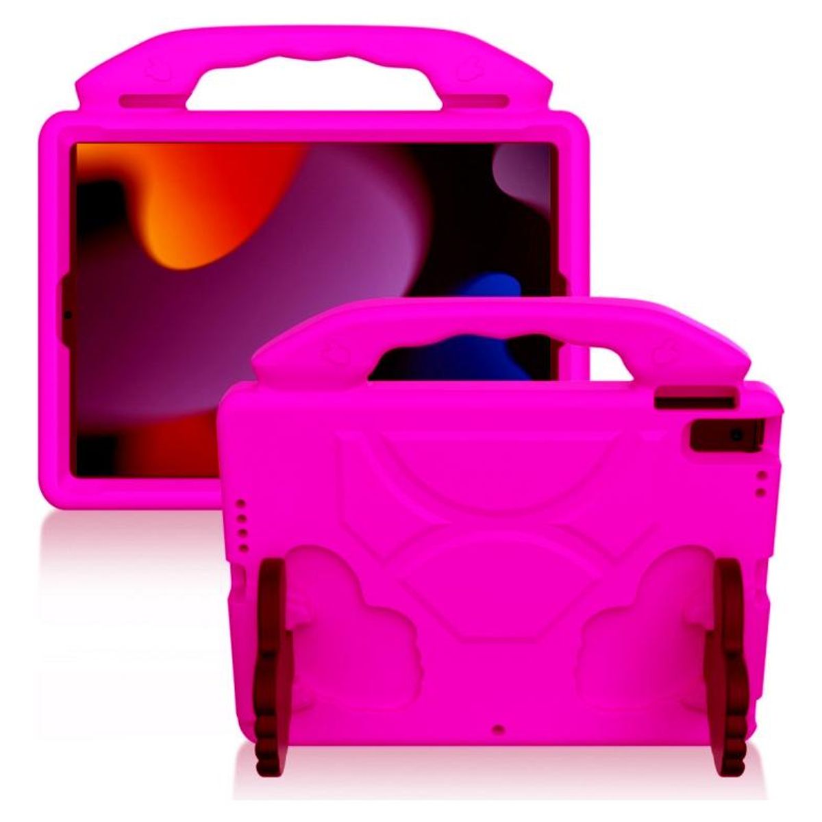 GENERICO - Funda de Goma Antigolpe para iPad Ideal Niños 102