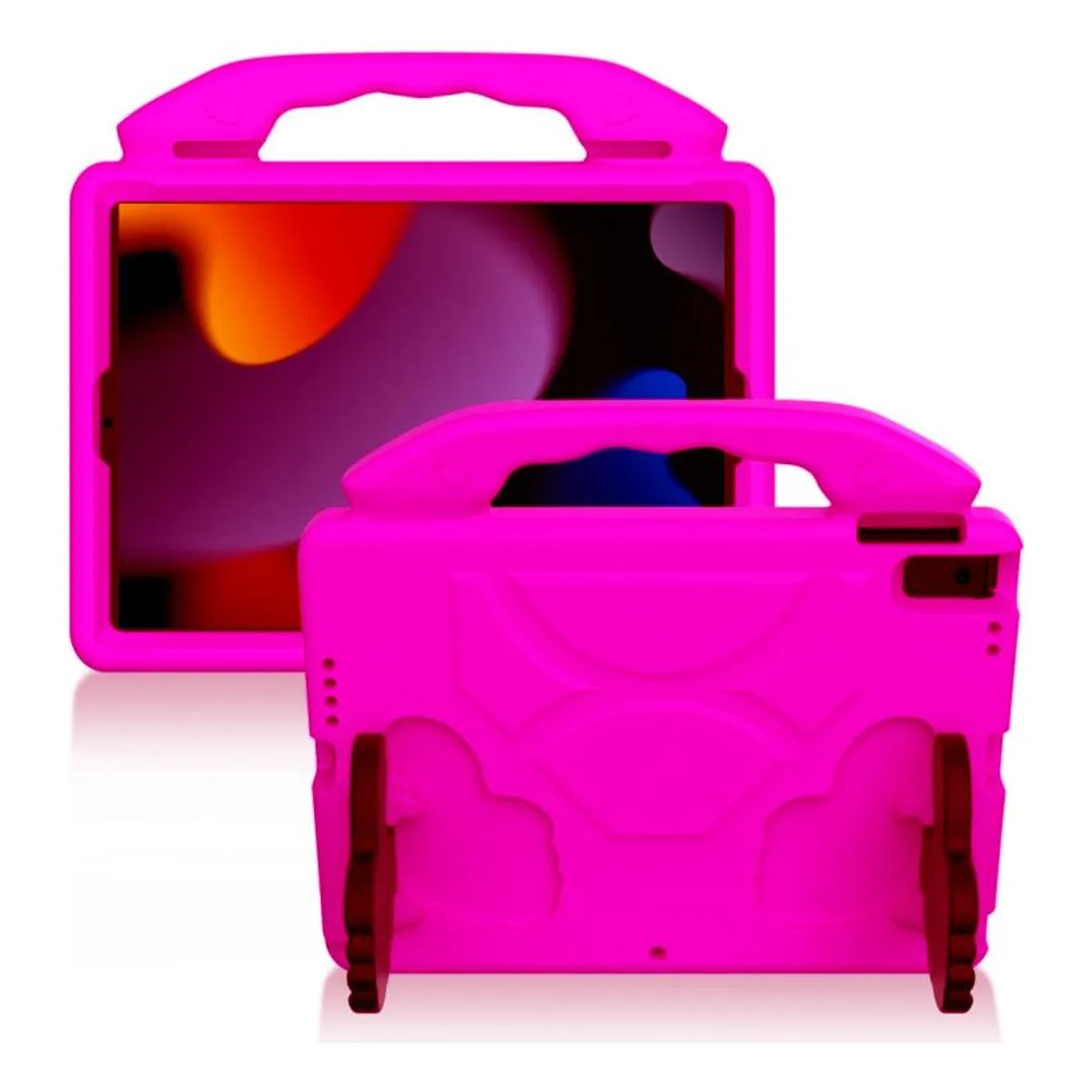 GENERICO - Funda de Goma Antigolpe para iPad Ideal Niños 102