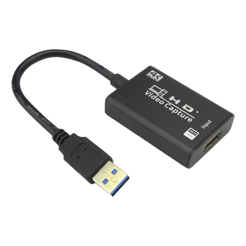 GENERICO - Capturadora HDMI USB para streaming en 4K y 1080p