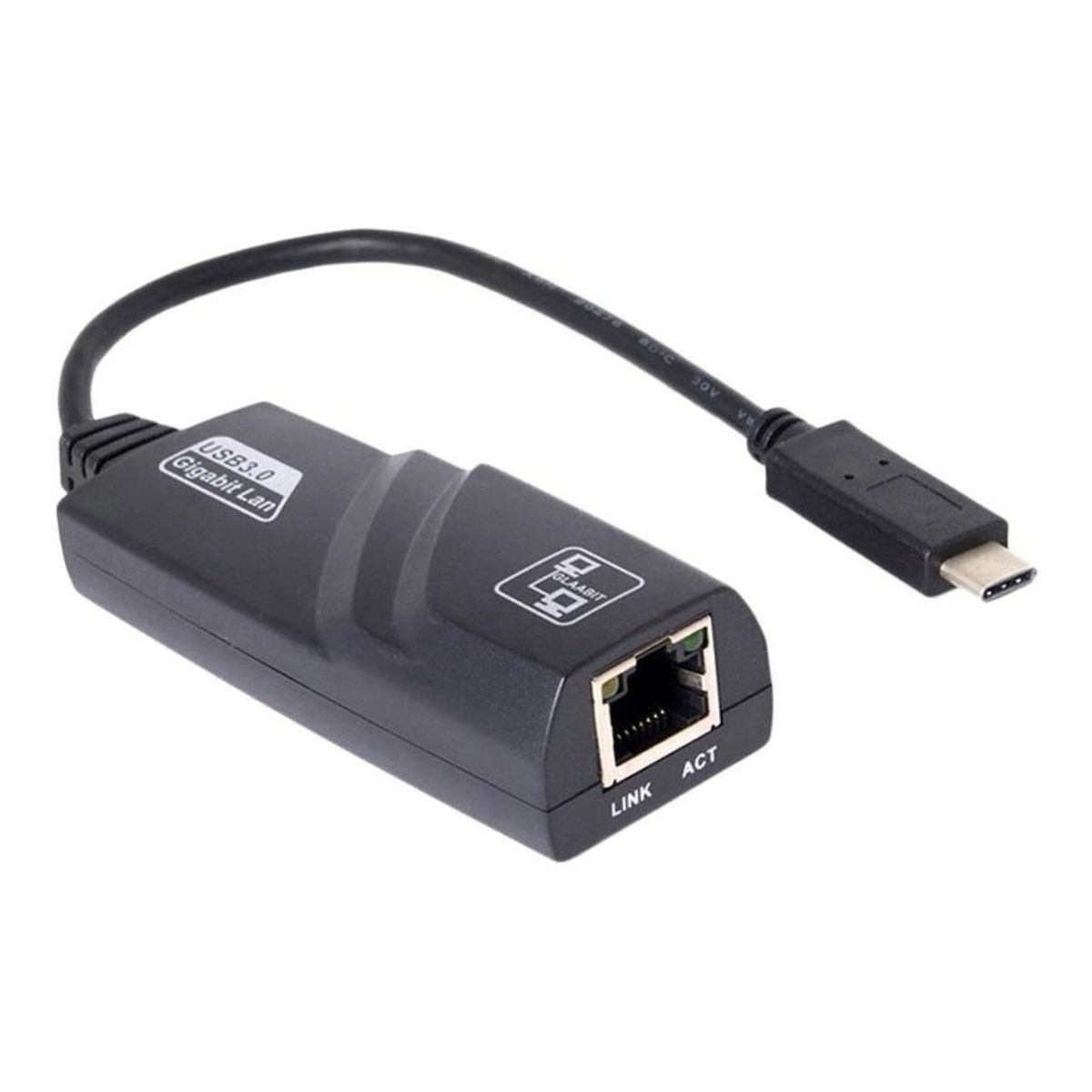 GENERICO - Adaptador USB C a Ethernet RJ45 1000 Mbps Estable y Rápido