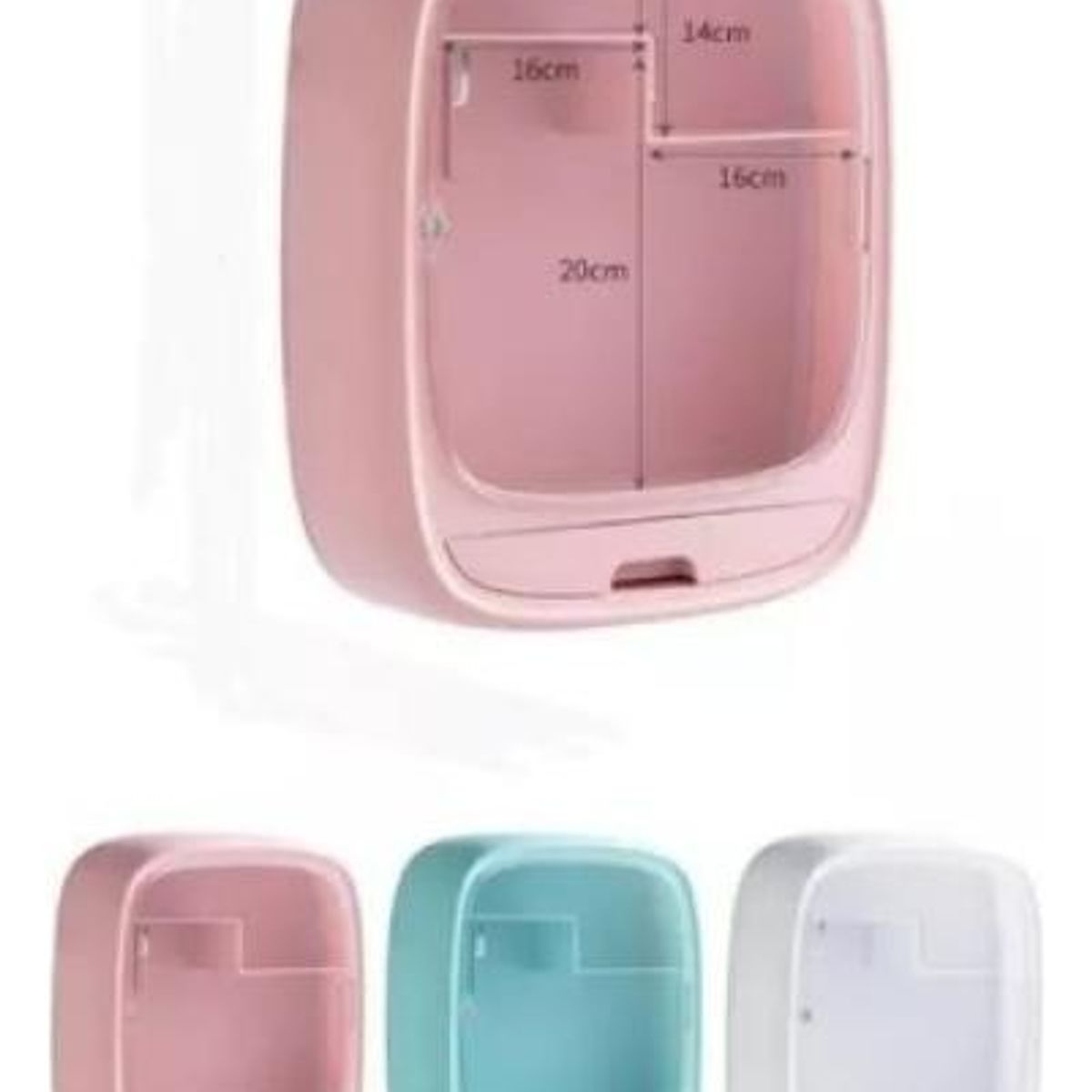 GENERICO - Organizador Elegante de Cosméticos con Cajones para Pared