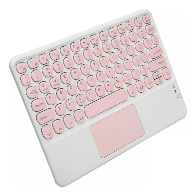GENERICO - Teclado Bluetooth Ergonomico Resistente y Retroiluminado