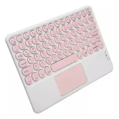 GENERICO - Teclado Bluetooth Ergonomico Resistente y Retroiluminado