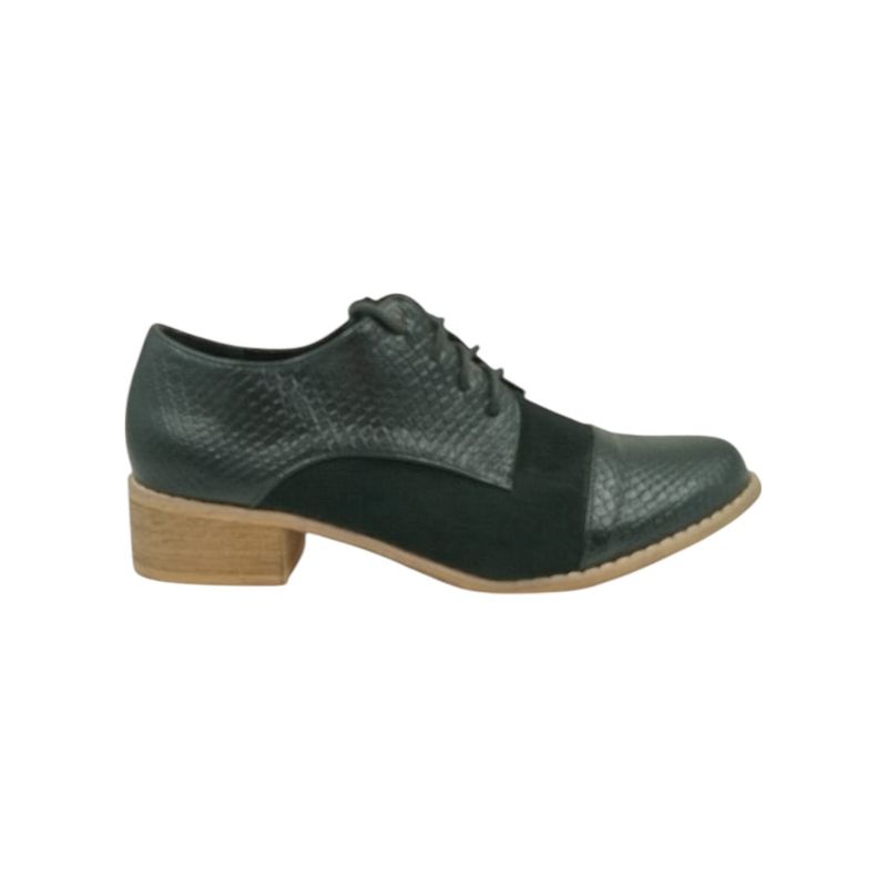 HERIEL - Zapato Negro Bajo Mujer