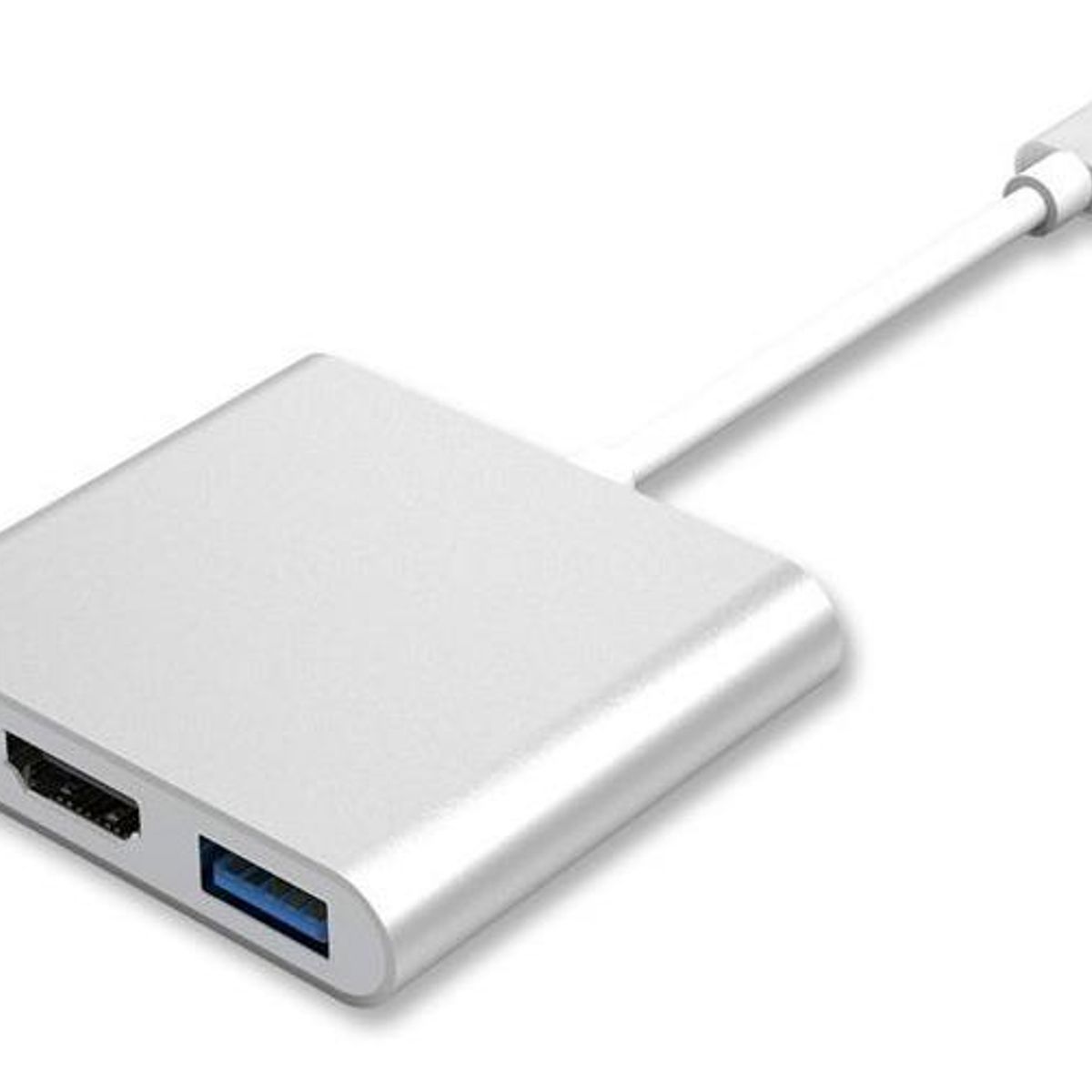 GENERICO - Adaptador USB-C a HDMI 4K con puerto USB 30 y carga rápida