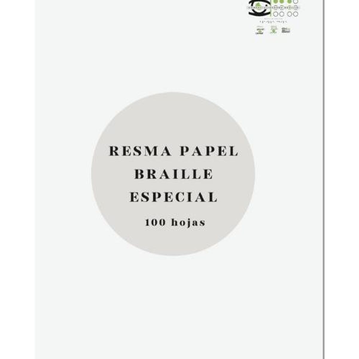 GENERICO - Papel Braille Especial para Accesibilidad y Lectura Táctil
