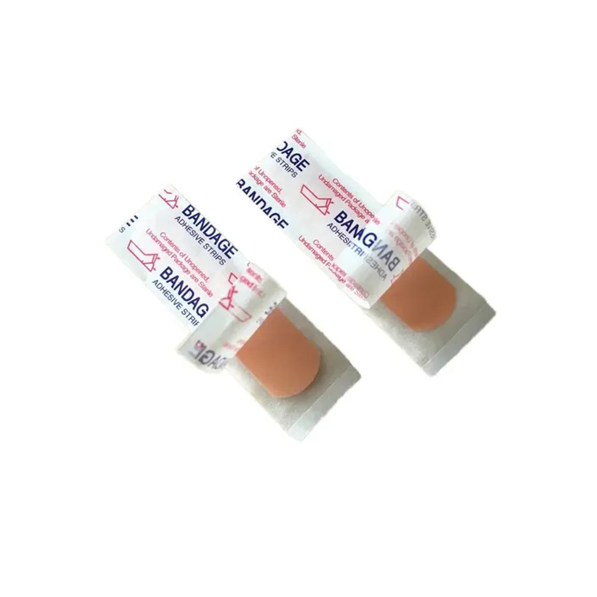 100 Curitas Banditas Adhesivas Tamaño 18mm X 70mm 1 Caja, marca GENERICO - Foto Principal