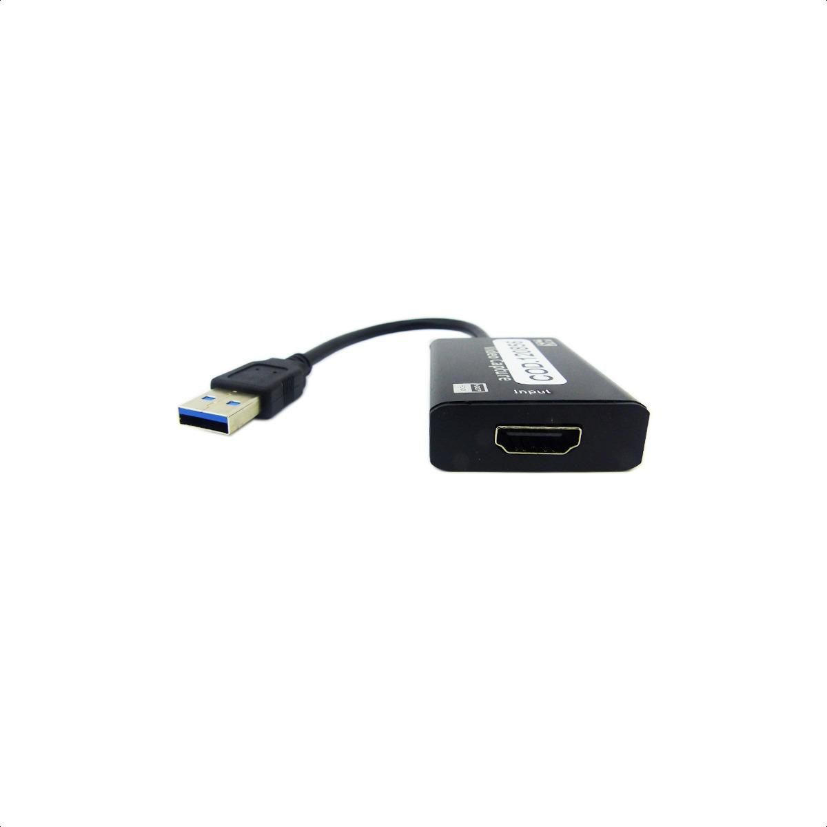 GENERICO - Capturadora de Video HDMI 4K para Streamers y Gamers